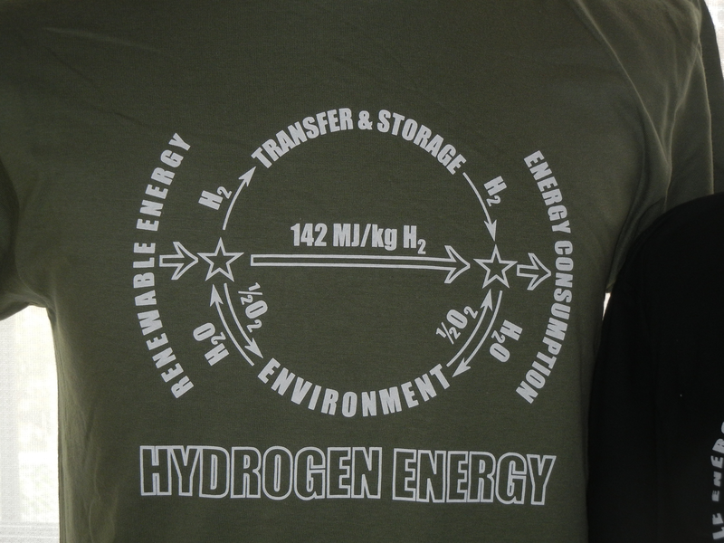 Tシャツ(水素エネルギー) Tシャツ(水素エネルギー)