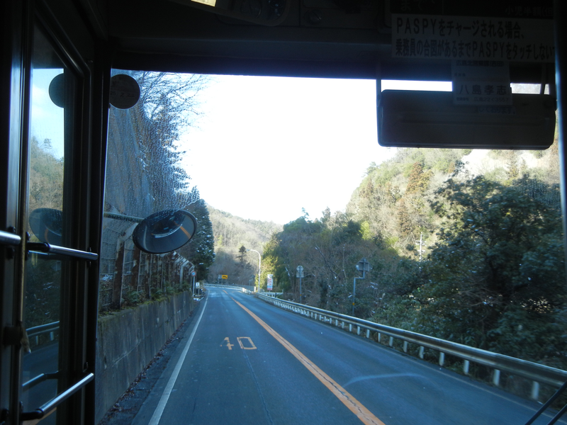 旧道の上根峠手 旧道の上根峠手