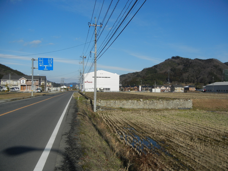 上根と下根の境界付近 上根と下根の境界付近