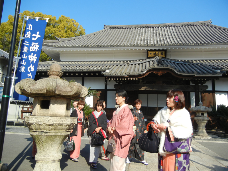 国前寺にて 国前寺にて